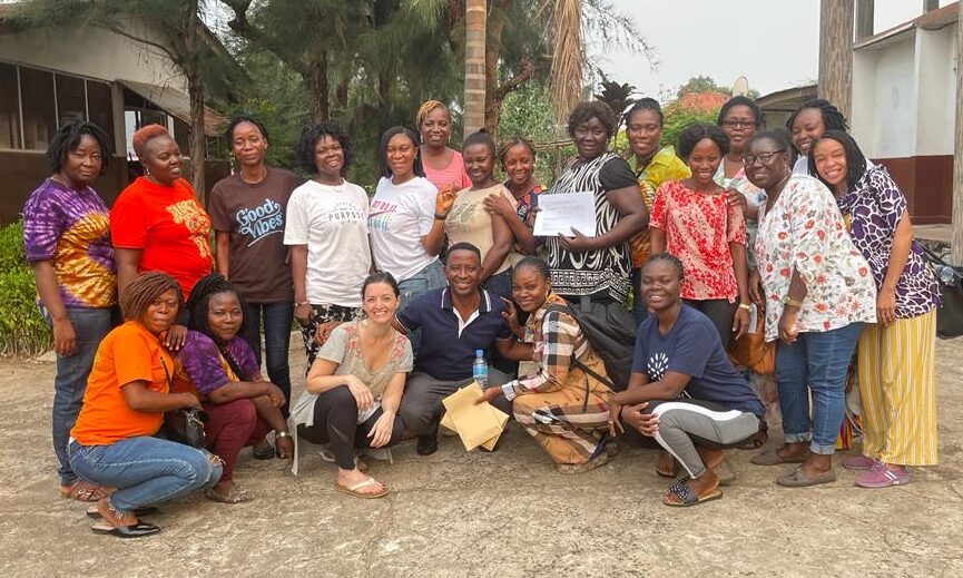 Midwife preceptor trainees in Sierra Leone