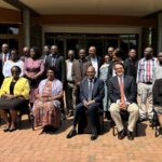 Participants at the climate and health roadmap meeting in Lusaka, Zambia